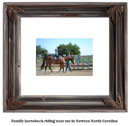 family horseback riding near me in Newton, North Carolina